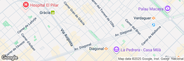 Google Maps Barcelona Passeig de Gracia, Passeig de Gracia 126, Barcelona, Barcelona 08008, Spain